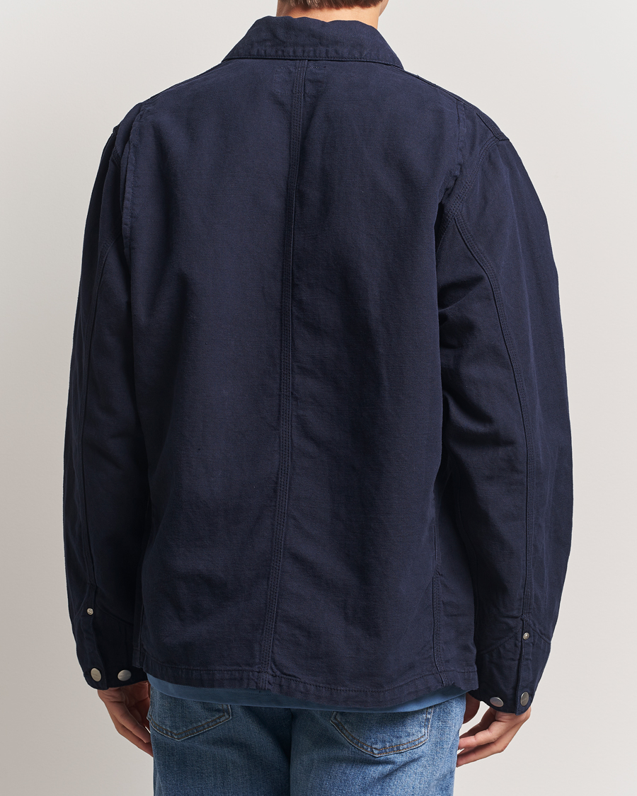 Herr | Jackor | Carhartt WIP | Walter Cotton/Linen Chore Coat Dark Navy
