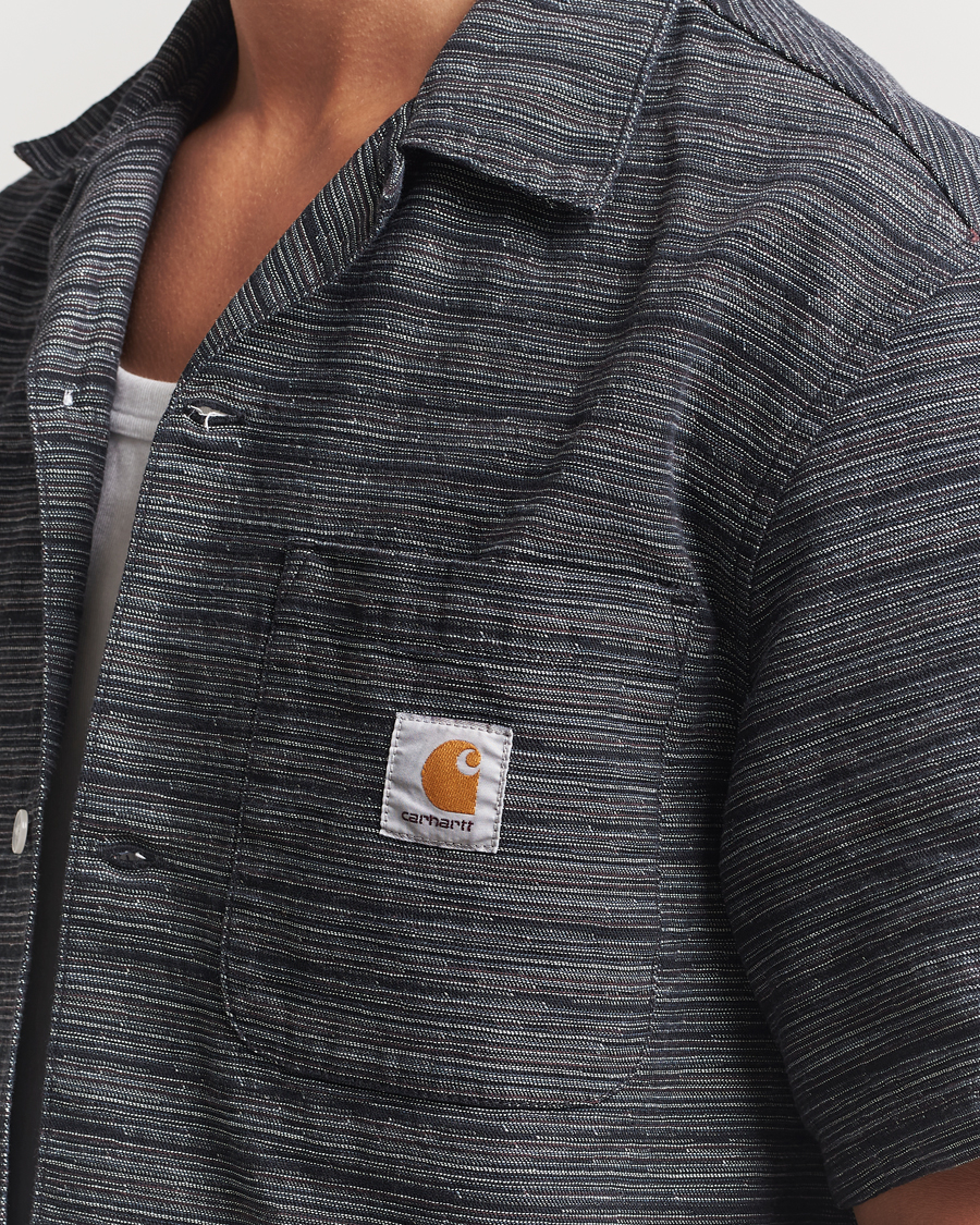 Herr | Skjortor | Carhartt WIP | Gellar Short Sleeve Shirt Black