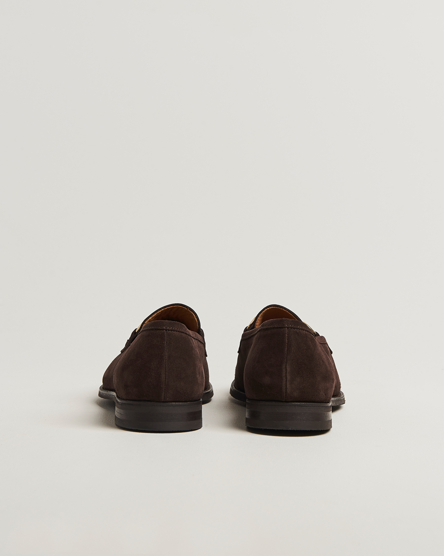Herr | Loafers | Myrqvist | Karlberg Loafer Dark Brown Suede