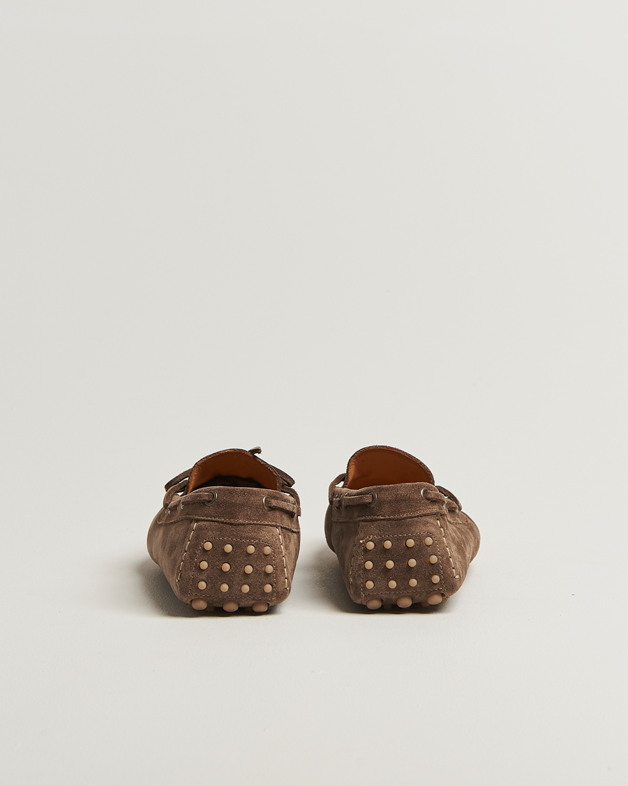 Herr | Bilskor | Myrqvist | Tofta Car Shoe Taupe Suede
