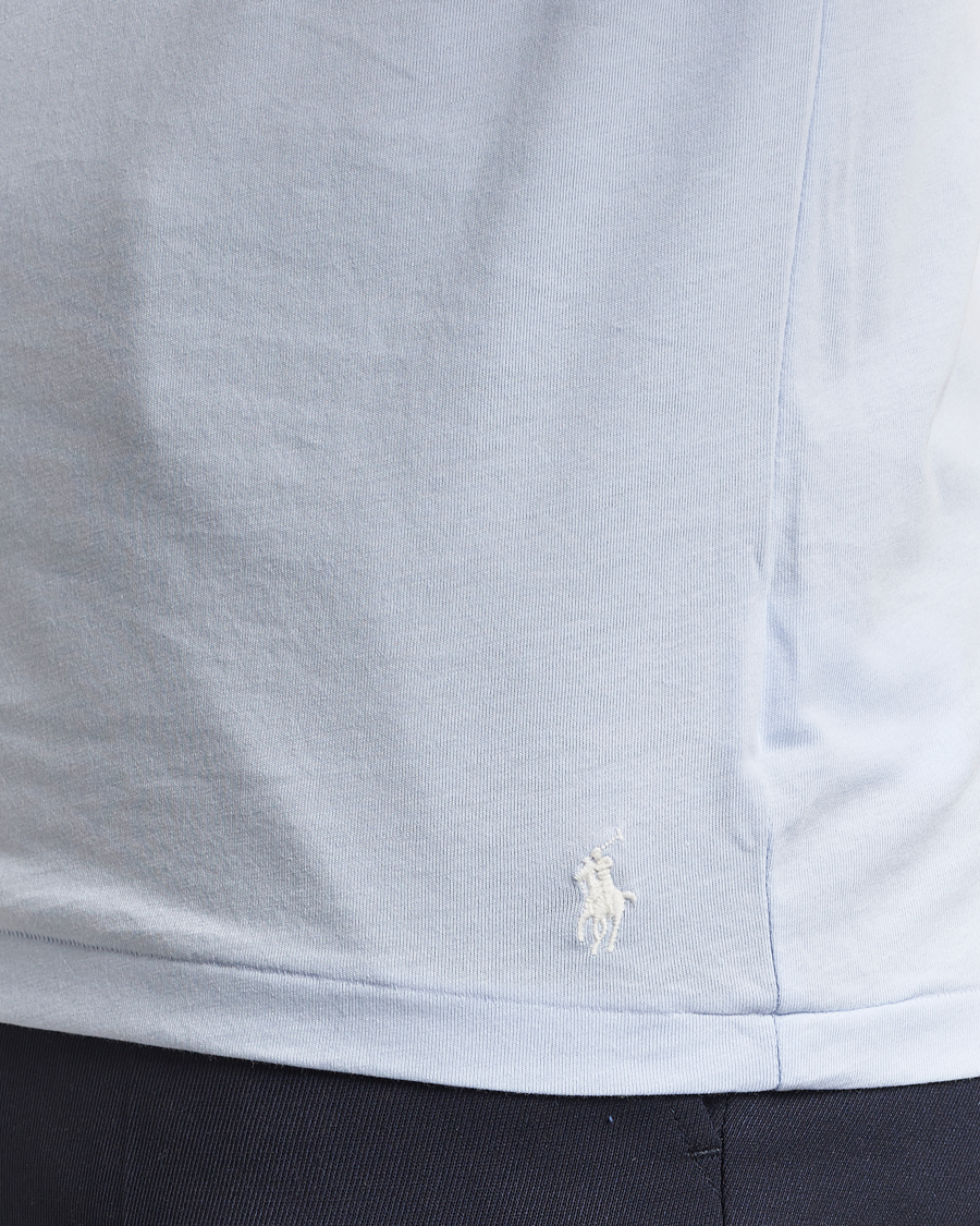 Herr | T-Shirts | Polo Ralph Lauren | 3-Pack Crew Neck T-shirt Navy/White/Blue