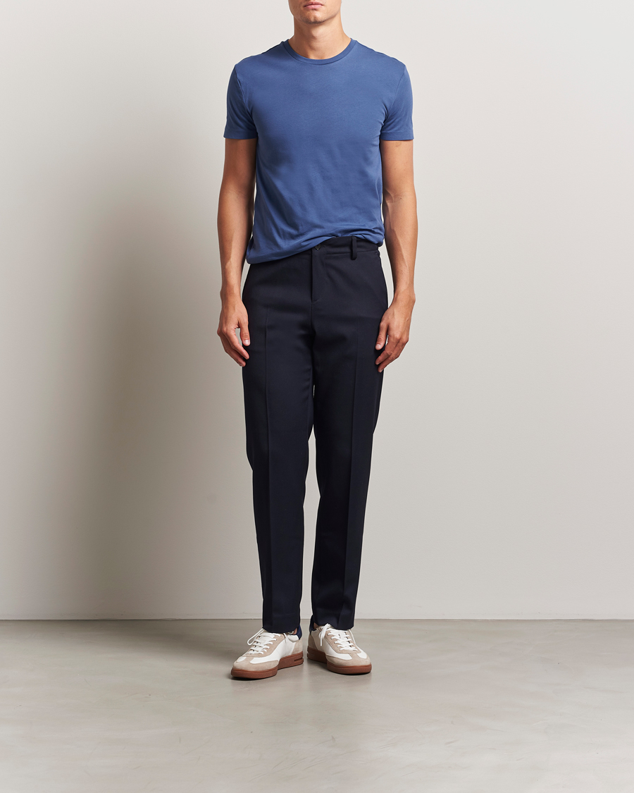 Herr | T-Shirts | Polo Ralph Lauren | 3-Pack Crew Neck T-shirt Black/Old Royal/White