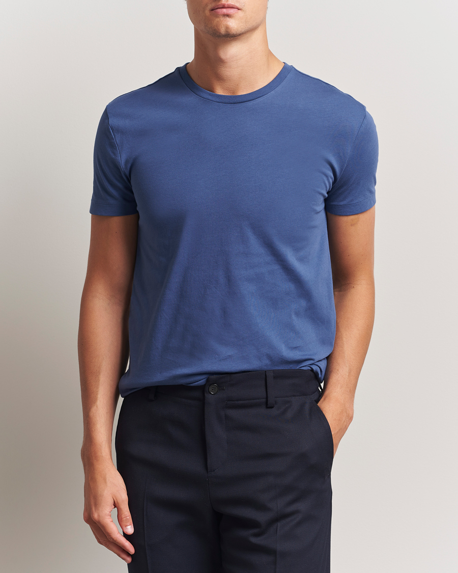 Herr | T-Shirts | Polo Ralph Lauren | 3-Pack Crew Neck T-shirt Black/Old Royal/White
