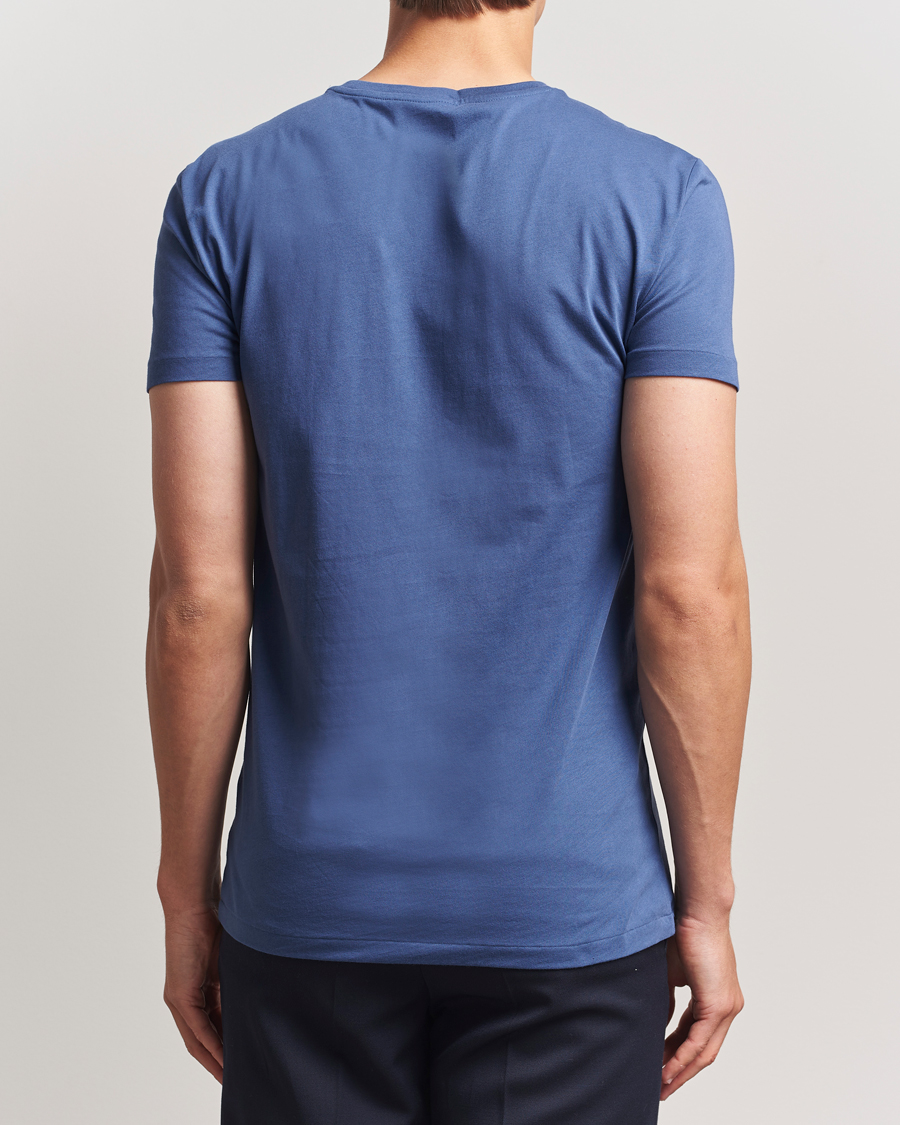 Herr | T-Shirts | Polo Ralph Lauren | 3-Pack Crew Neck T-shirt Black/Old Royal/White