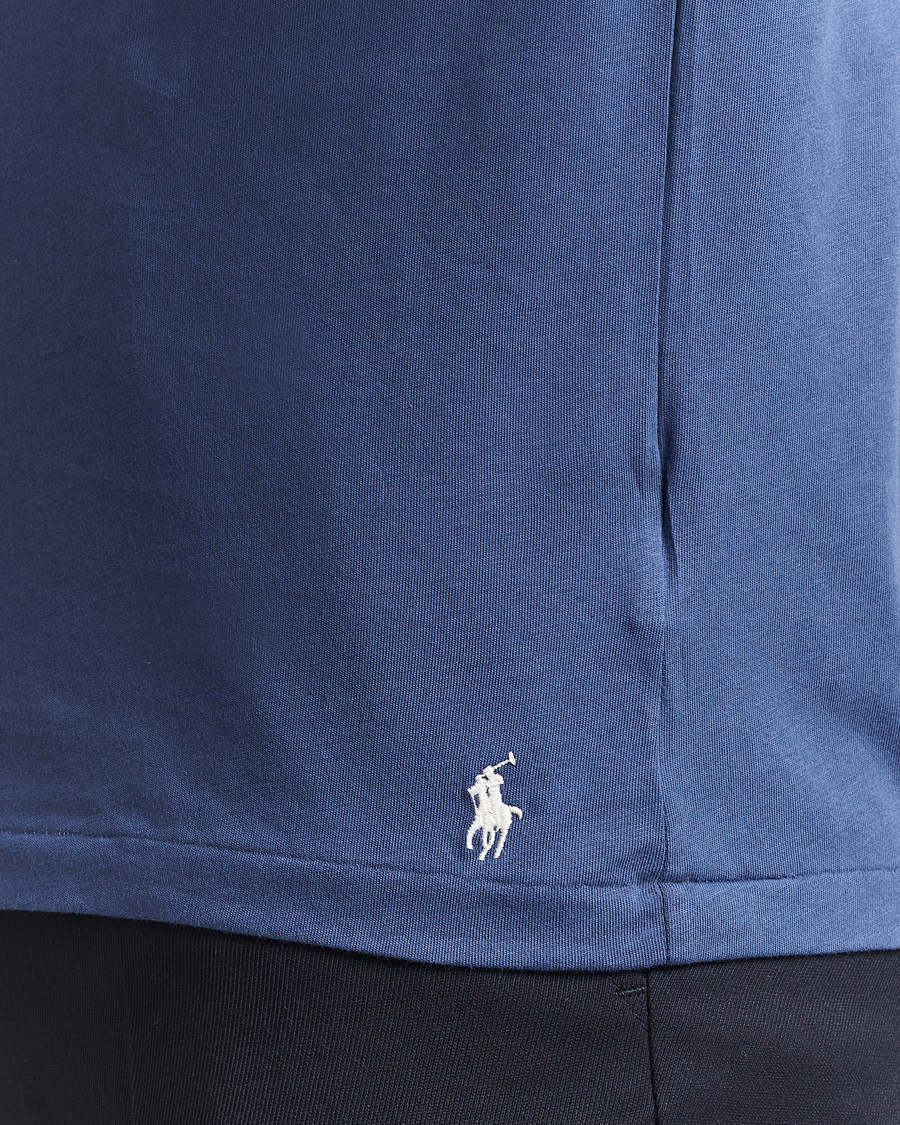 Herr | T-Shirts | Polo Ralph Lauren | 3-Pack Crew Neck T-shirt Black/Old Royal/White