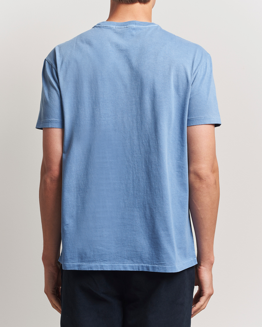 Herr | T-Shirts | Polo Ralph Lauren | Washed Classic Fit Pocket Tee Campus Blue