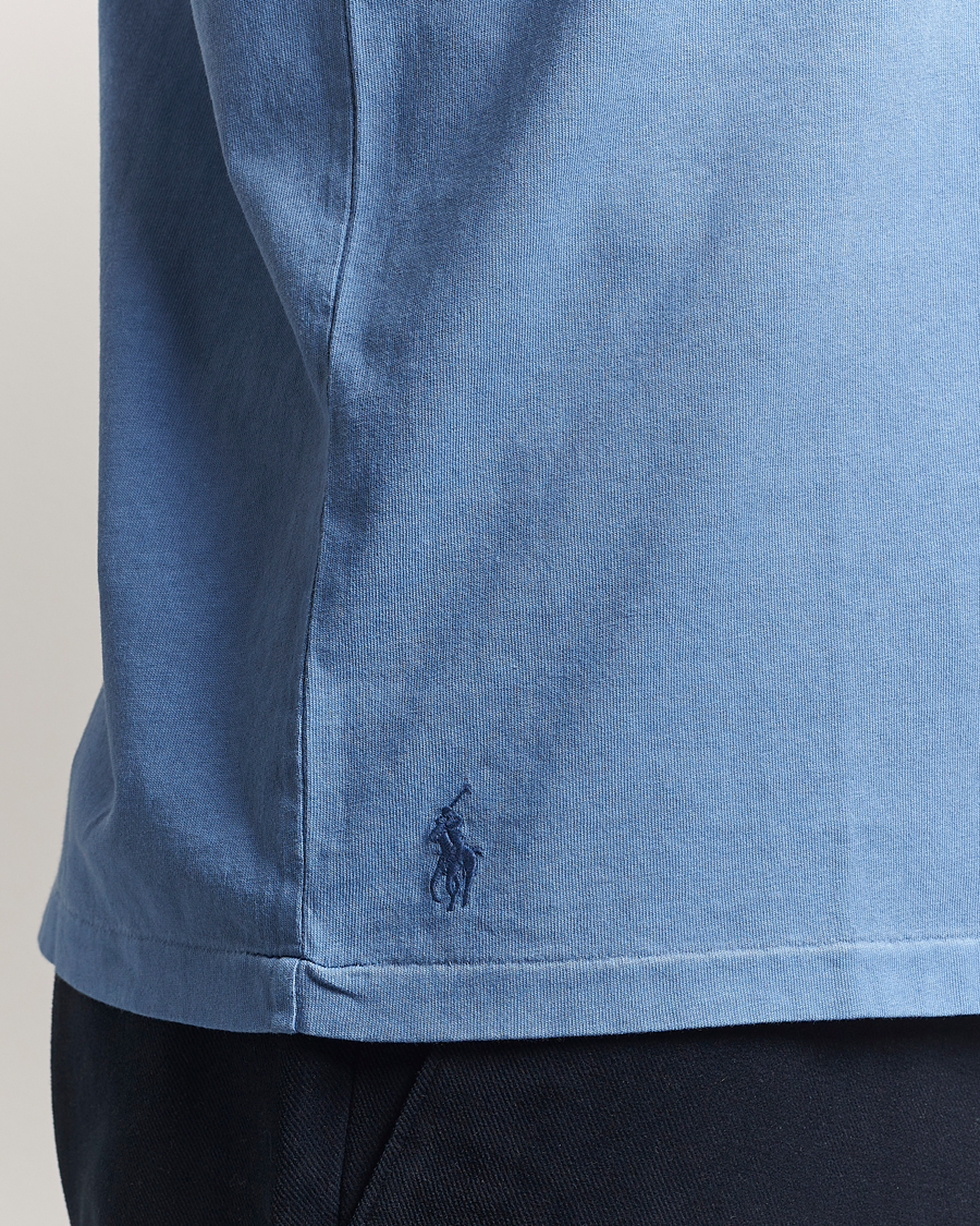 Herr | T-Shirts | Polo Ralph Lauren | Washed Classic Fit Pocket Tee Campus Blue