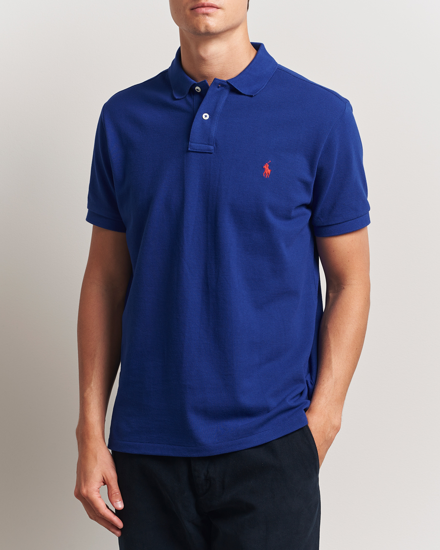 Herr | Pikéer | Polo Ralph Lauren | Custom Slim Fit Polo Heritage Royal