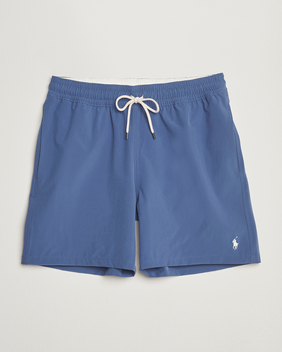 Herr | Badbyxor | Polo Ralph Lauren | Traveler Recycled Swimshorts Earth Blue
