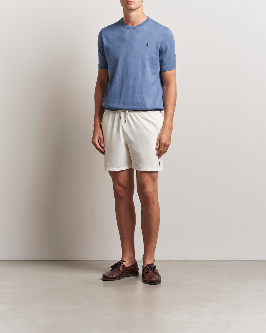 Herr | Badbyxor | Polo Ralph Lauren | Traveler Recycled Swimshorts Pale Cream