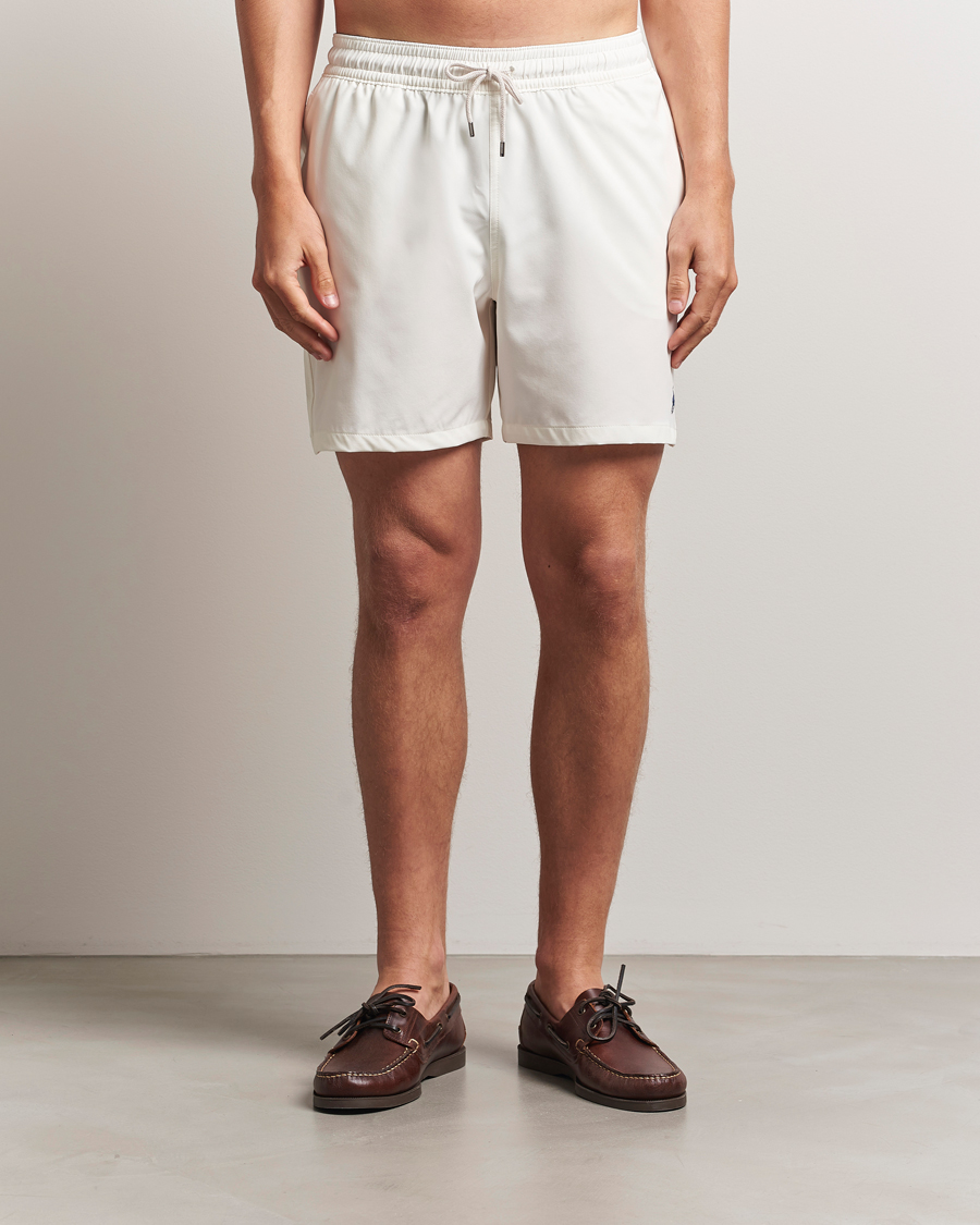 Herr | Badbyxor | Polo Ralph Lauren | Traveler Recycled Swimshorts Pale Cream