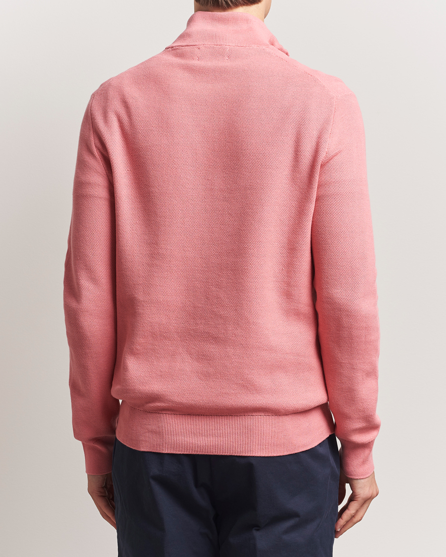 Herr | Tröjor | Polo Ralph Lauren | Half Zip Cotton Pullover Desert Rose