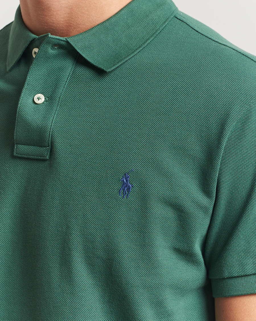 Herr | Pikéer | Polo Ralph Lauren | Slim Fit Polo Washed Forest