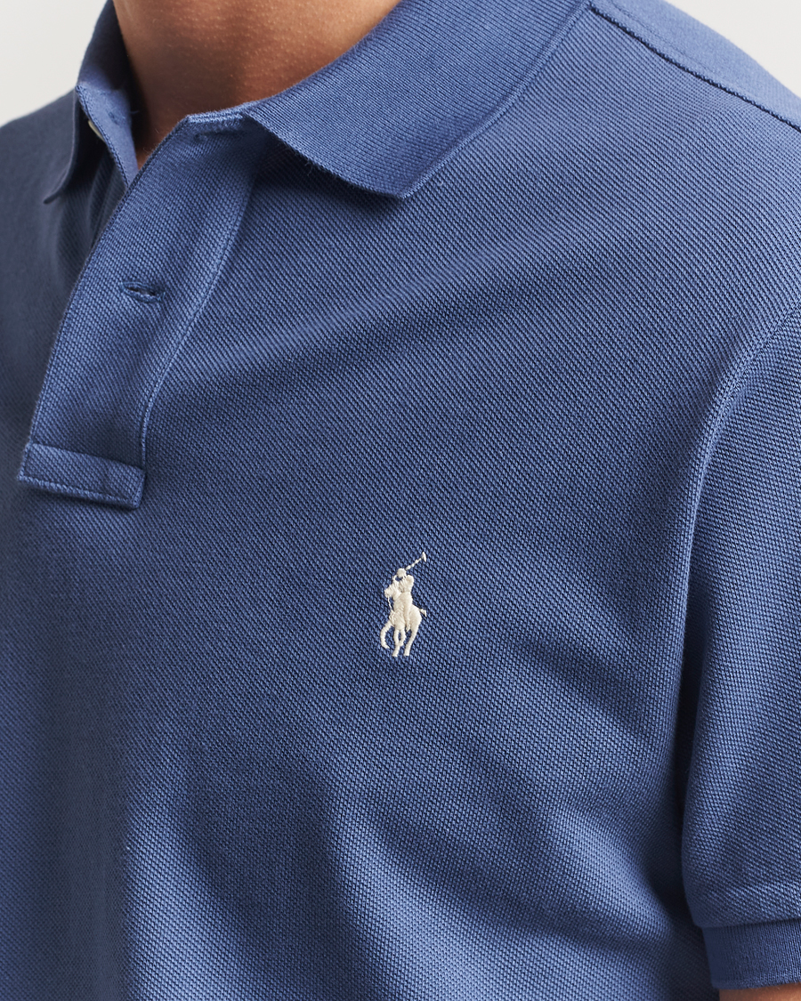 Herr | Pikéer | Polo Ralph Lauren | Slim Fit Polo Earth Blue