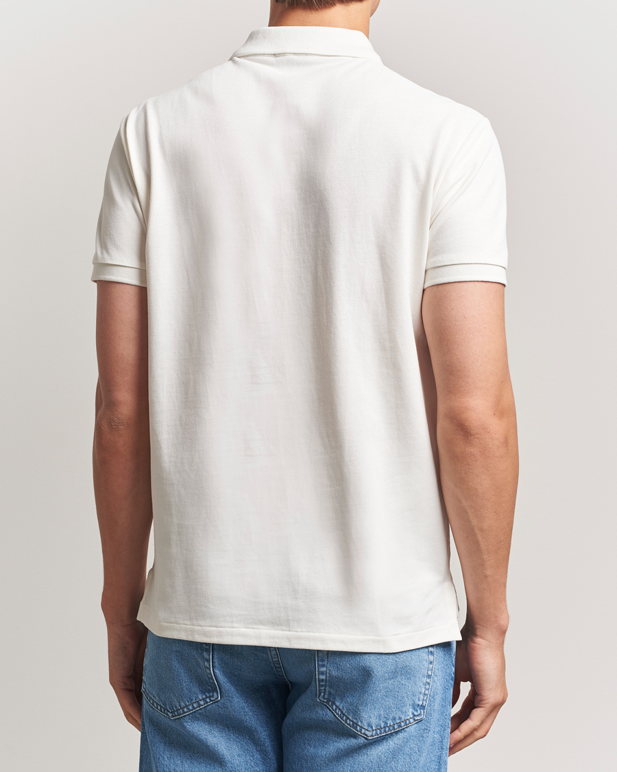 Herr | Pikéer | Polo Ralph Lauren | Slim Fit Polo Pale Cream