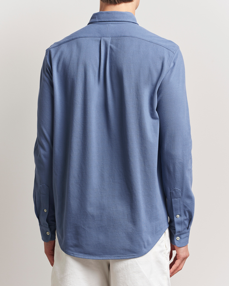 Herr | Skjortor | Polo Ralph Lauren | Featherweight Mesh Shirt Capri Blue