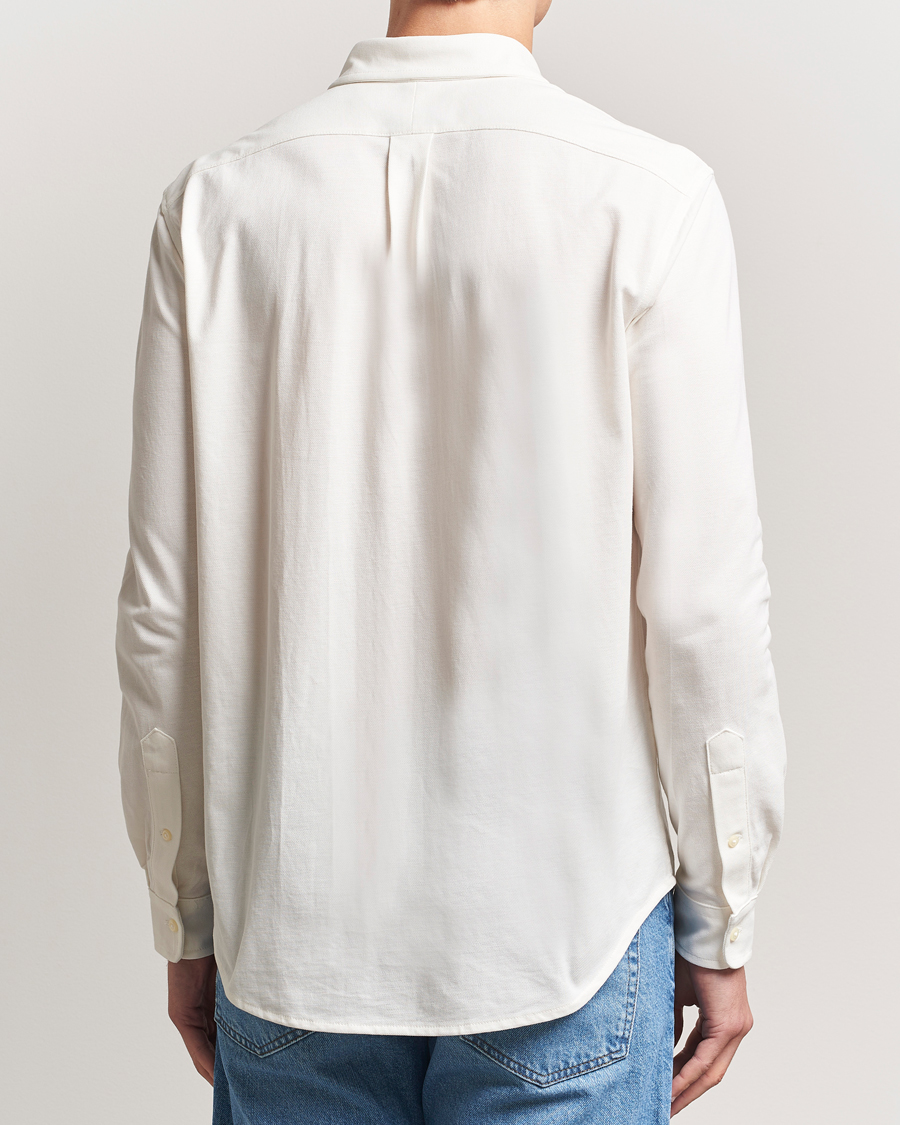 Herr | Skjortor | Polo Ralph Lauren | Featherweight Mesh Shirt Pale Cream