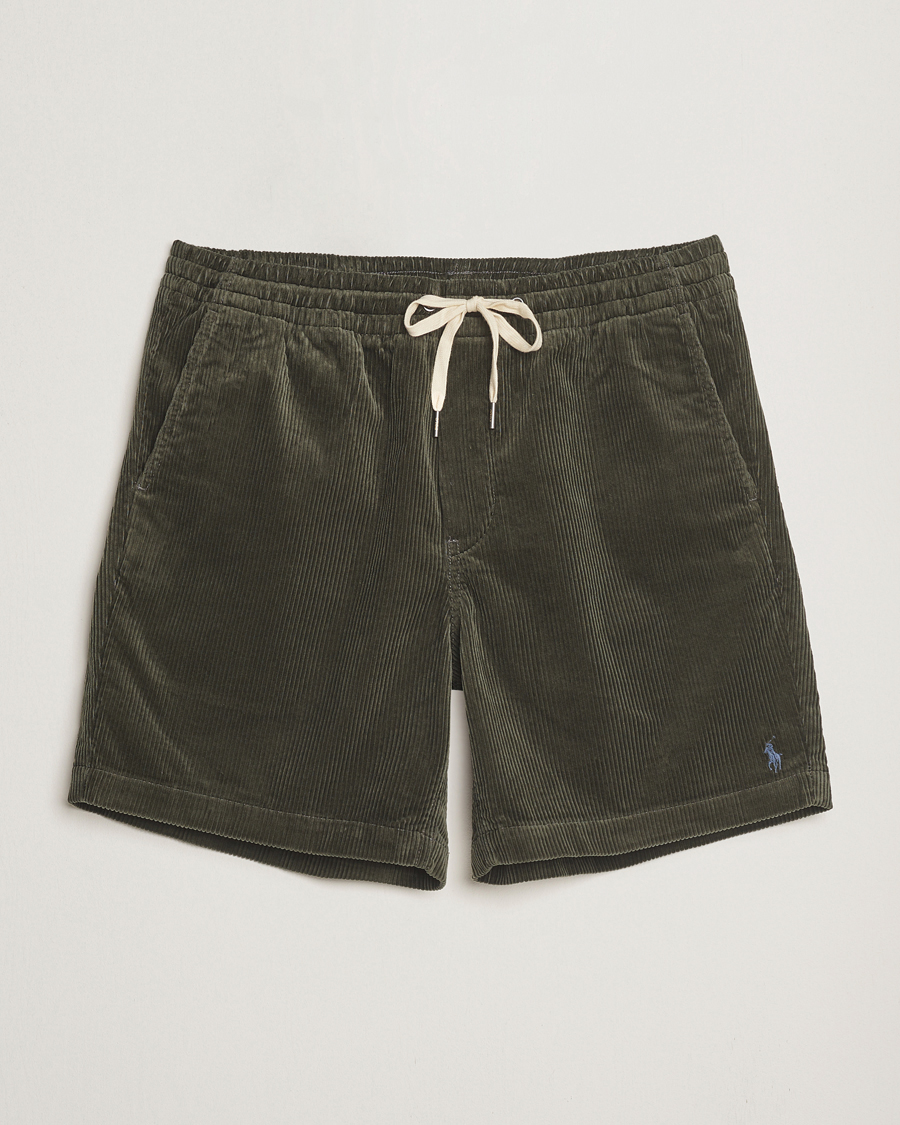 Herr | Shorts | Polo Ralph Lauren | Prepster Corduroy Drawstring Shorts Dark Metal