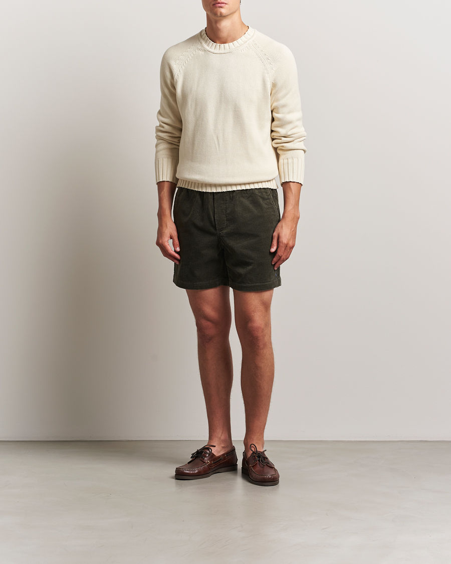 Herr | Shorts | Polo Ralph Lauren | Prepster Corduroy Drawstring Shorts Dark Metal