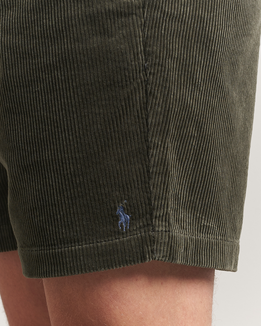 Herr | Shorts | Polo Ralph Lauren | Prepster Corduroy Drawstring Shorts Dark Metal