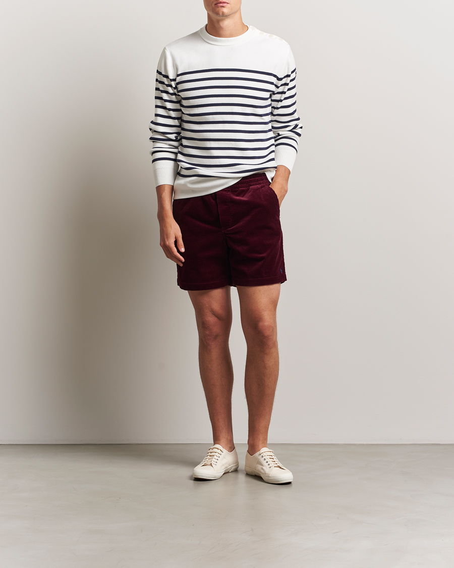Herr | Shorts | Polo Ralph Lauren | Prepster Corduroy Drawstring Shorts Ruby Red