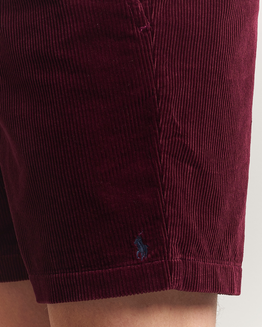 Herr | Shorts | Polo Ralph Lauren | Prepster Corduroy Drawstring Shorts Ruby Red
