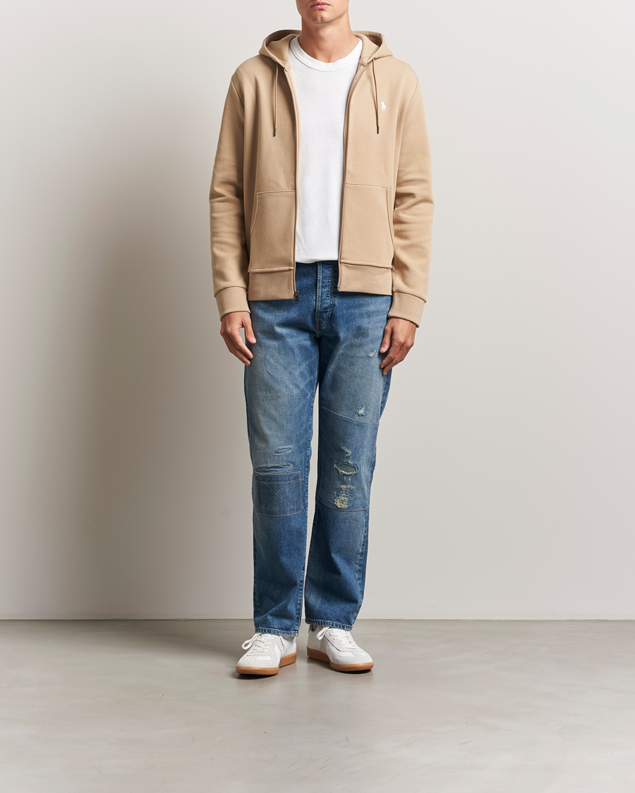 Herr | Tröjor | Polo Ralph Lauren | Full-Zip Hoodie Vintage Khaki