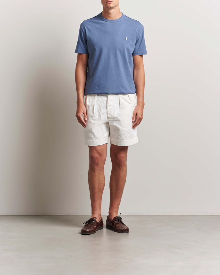 Herr | T-Shirts | Polo Ralph Lauren | Washed Tee Capri Blue