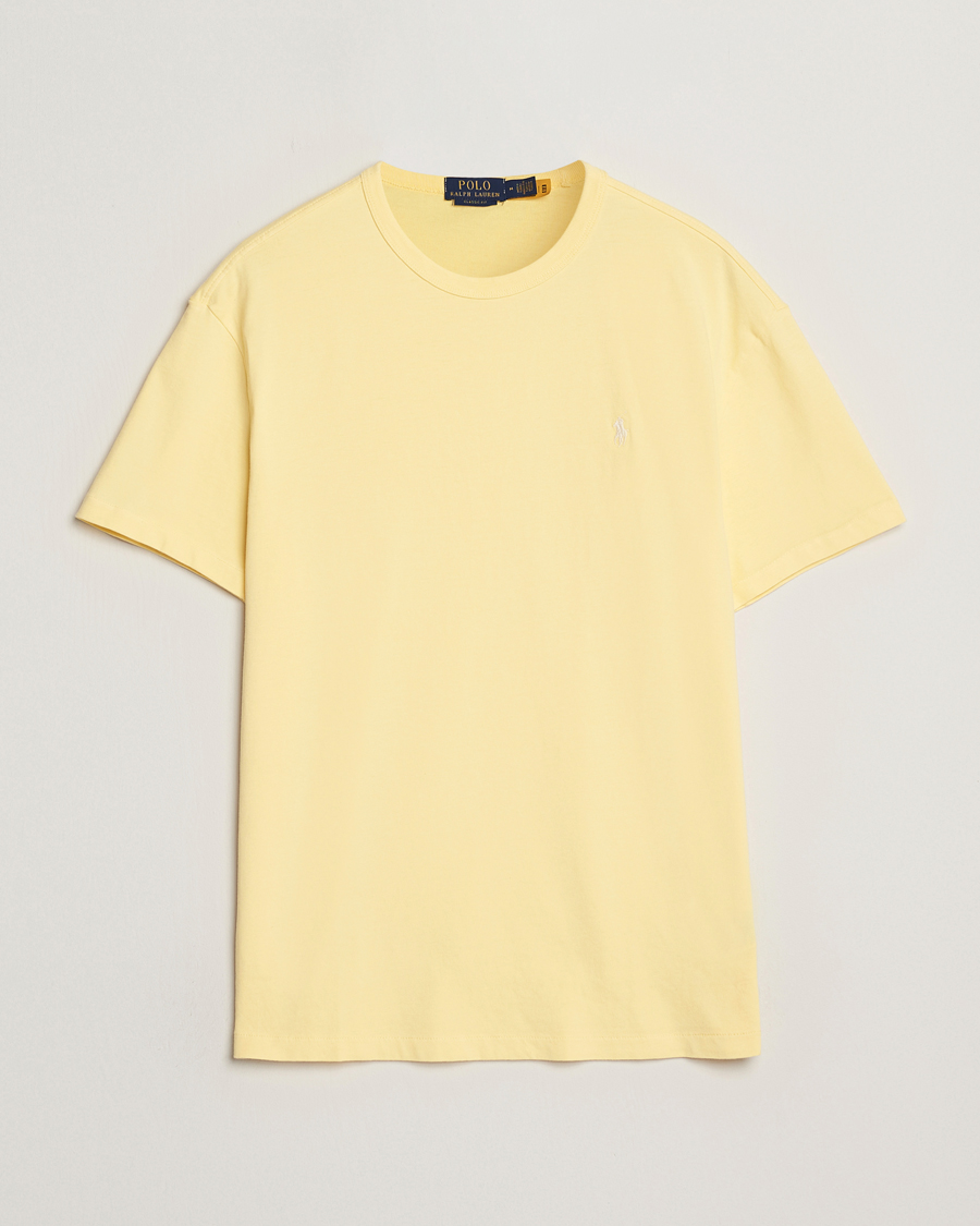 Herr | T-Shirts | Polo Ralph Lauren | Washed Tee Wicket Yellow