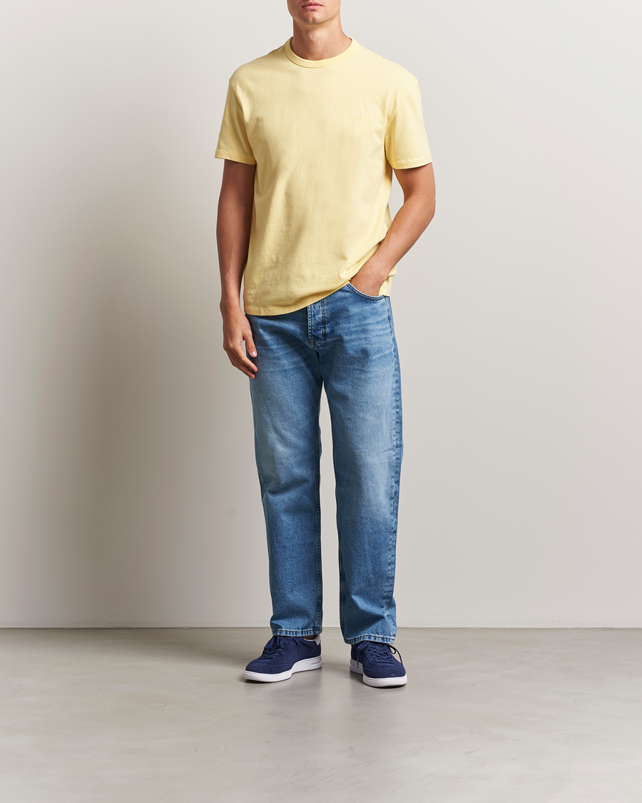 Herr | T-Shirts | Polo Ralph Lauren | Washed Tee Wicket Yellow