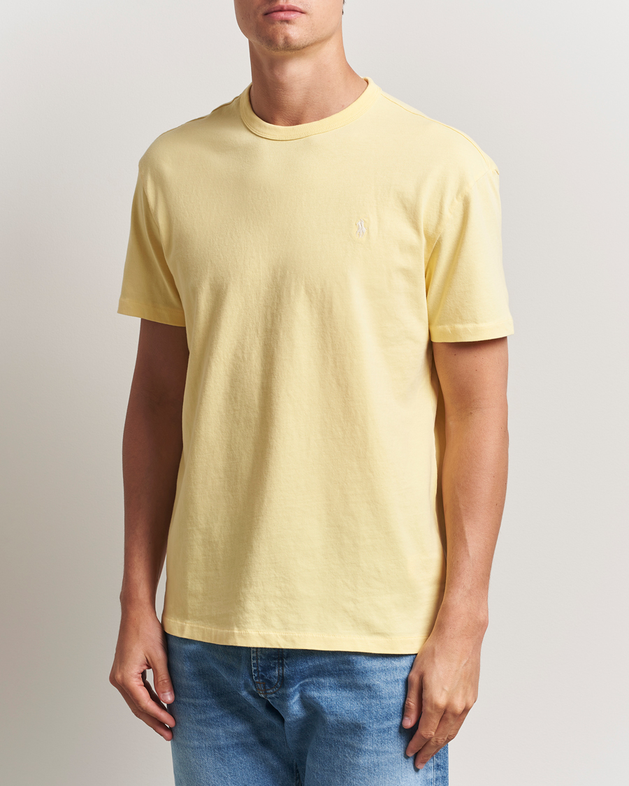 Herr | T-Shirts | Polo Ralph Lauren | Washed Tee Wicket Yellow