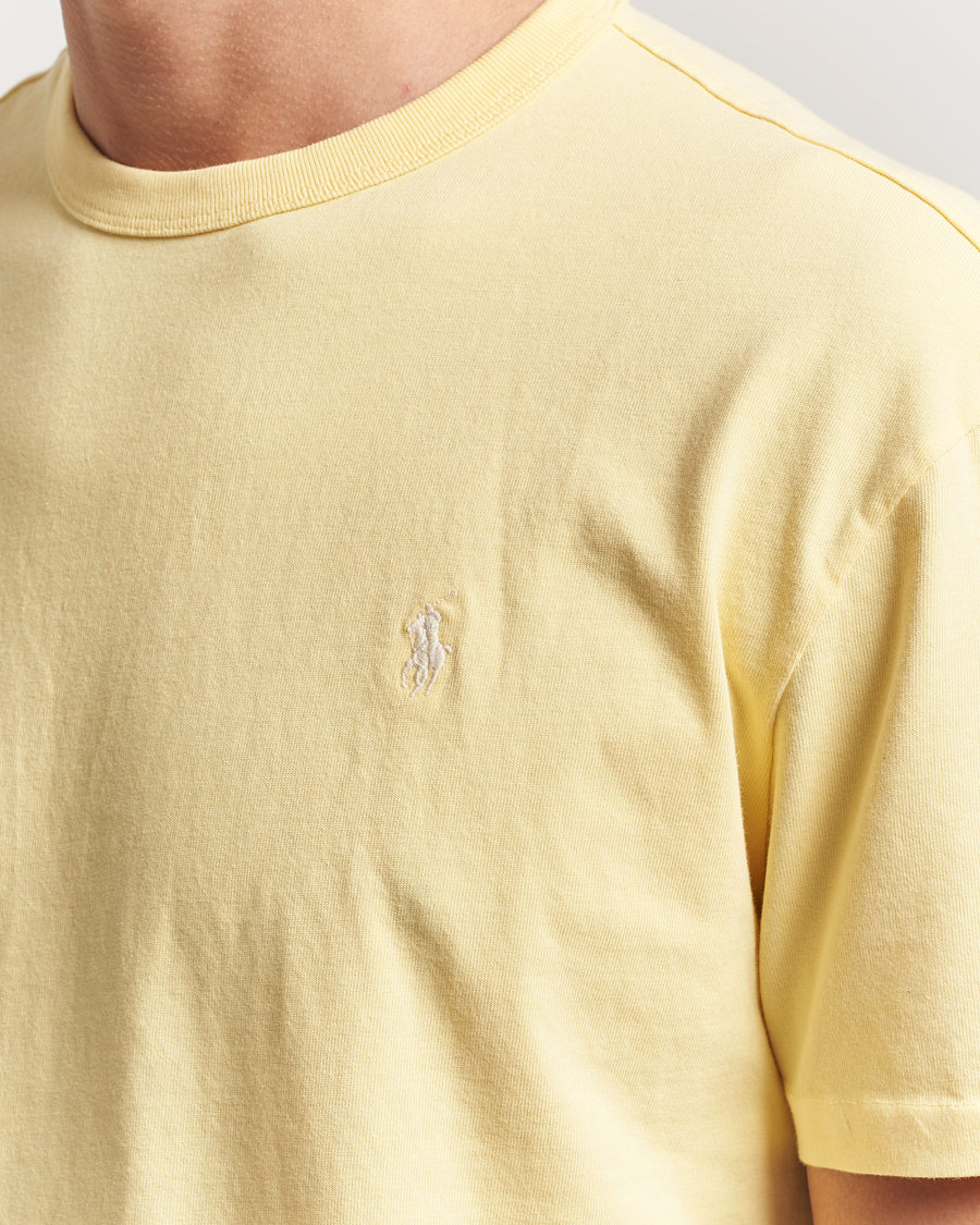 Herr | T-Shirts | Polo Ralph Lauren | Washed Tee Wicket Yellow