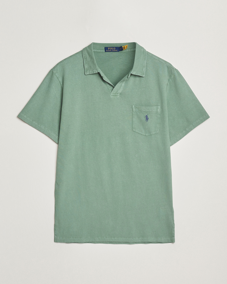 Herr | Pikéer | Polo Ralph Lauren | Johnny Cotton/Linen Polo Fatigue