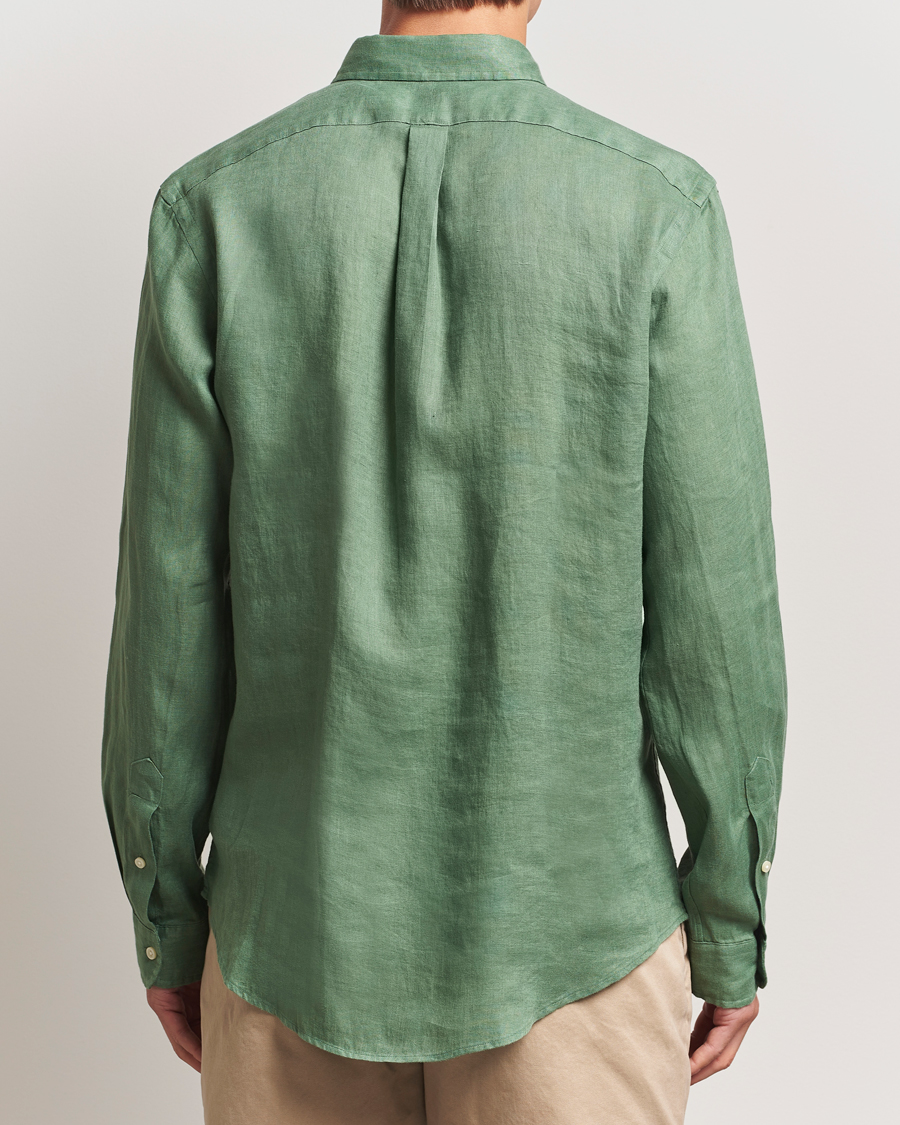 Herr | Skjortor | Polo Ralph Lauren | Slim Fit Linen Shirt Fatigue
