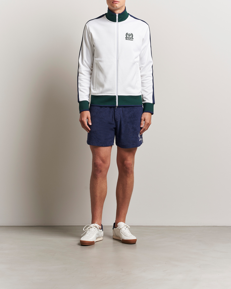 Herr | Shorts | Polo Ralph Lauren | Athletic Track Sweat Shorts Newport Navy