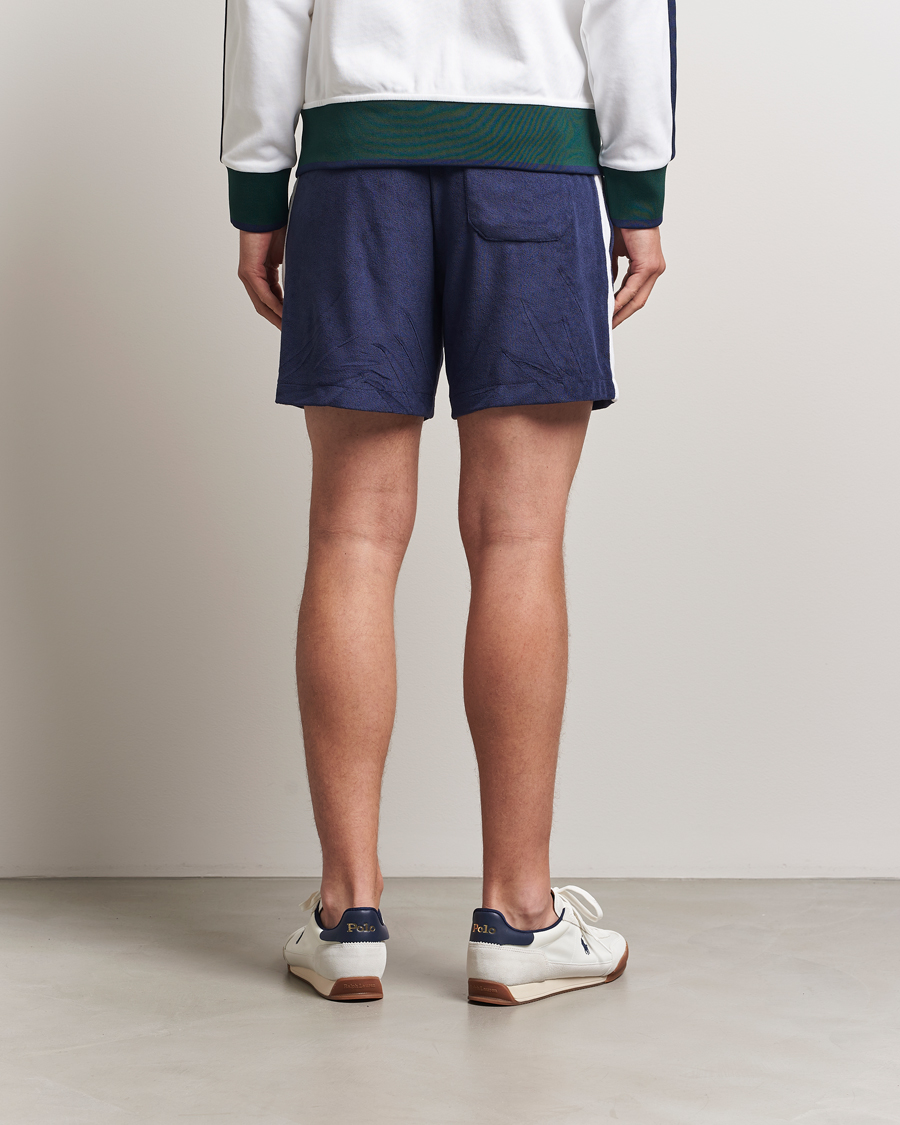 Herr | Shorts | Polo Ralph Lauren | Athletic Track Sweat Shorts Newport Navy
