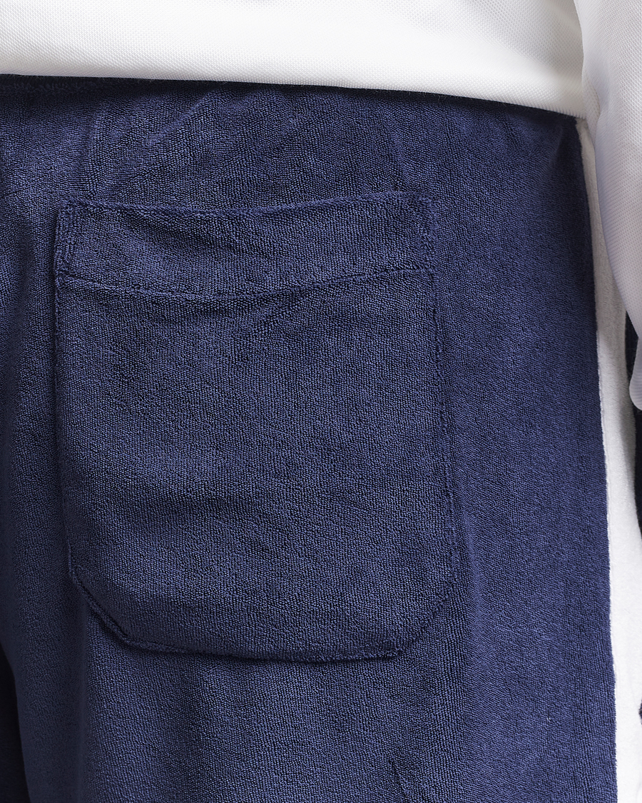 Herr | Shorts | Polo Ralph Lauren | Athletic Track Sweat Shorts Newport Navy
