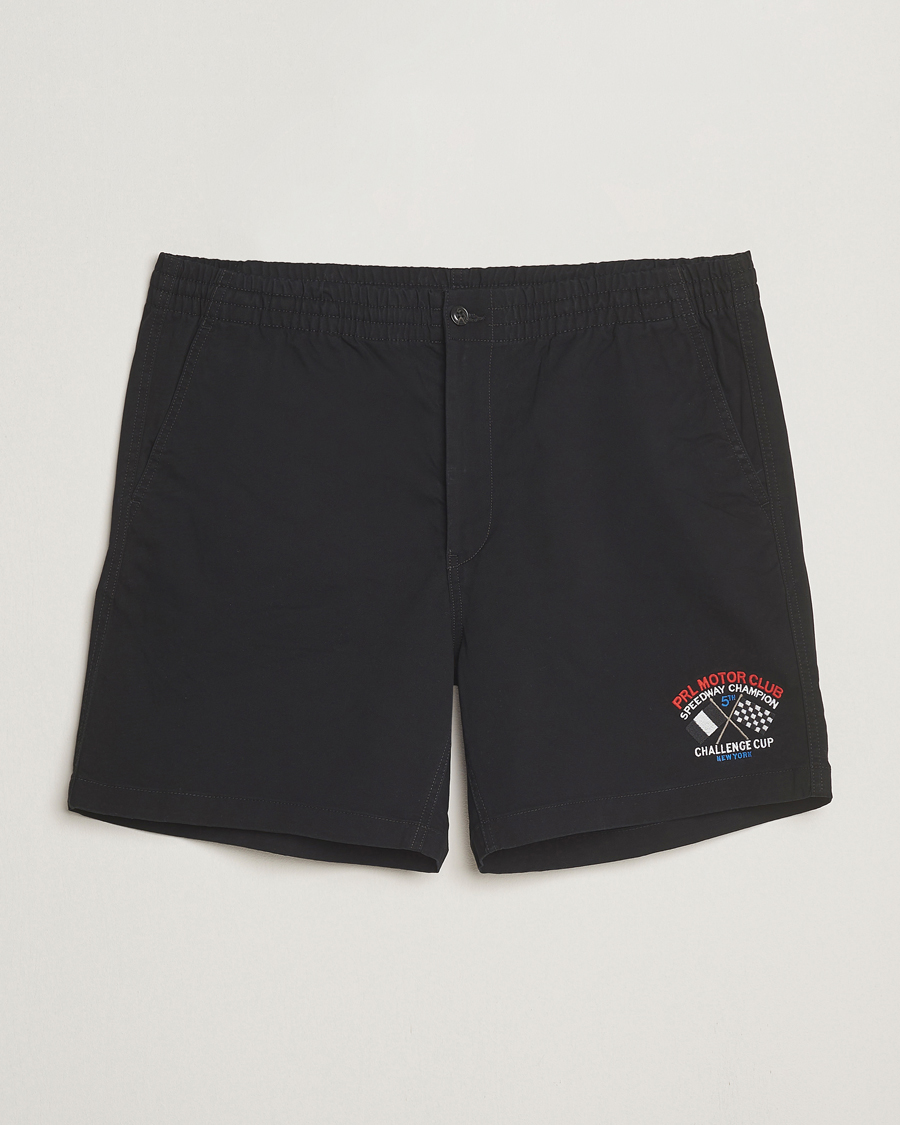 Herr | Shorts | Polo Ralph Lauren | Prepster Flat Front Shorts Polo Black/Motor Club