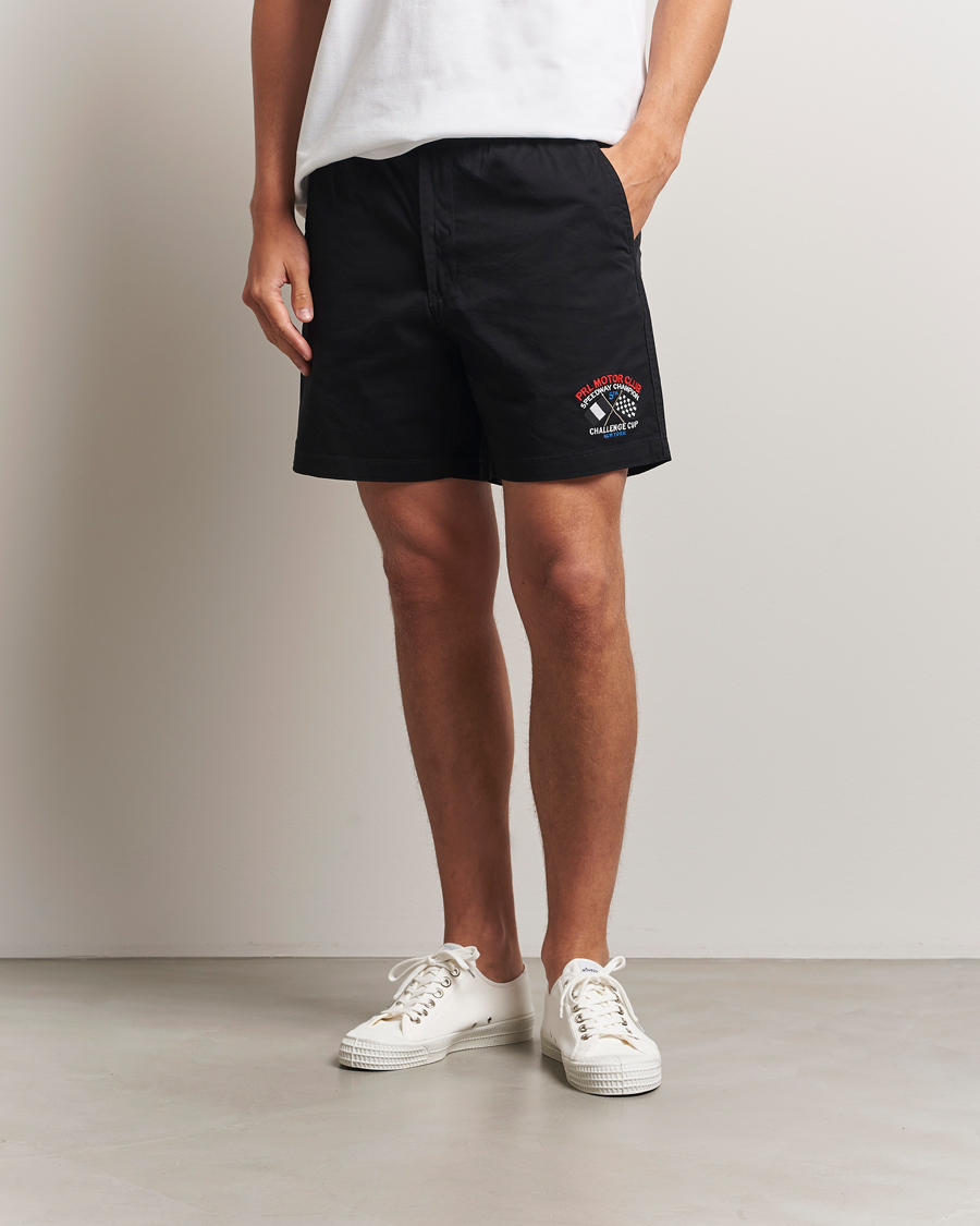 Herr | Shorts | Polo Ralph Lauren | Prepster Flat Front Shorts Polo Black/Motor Club