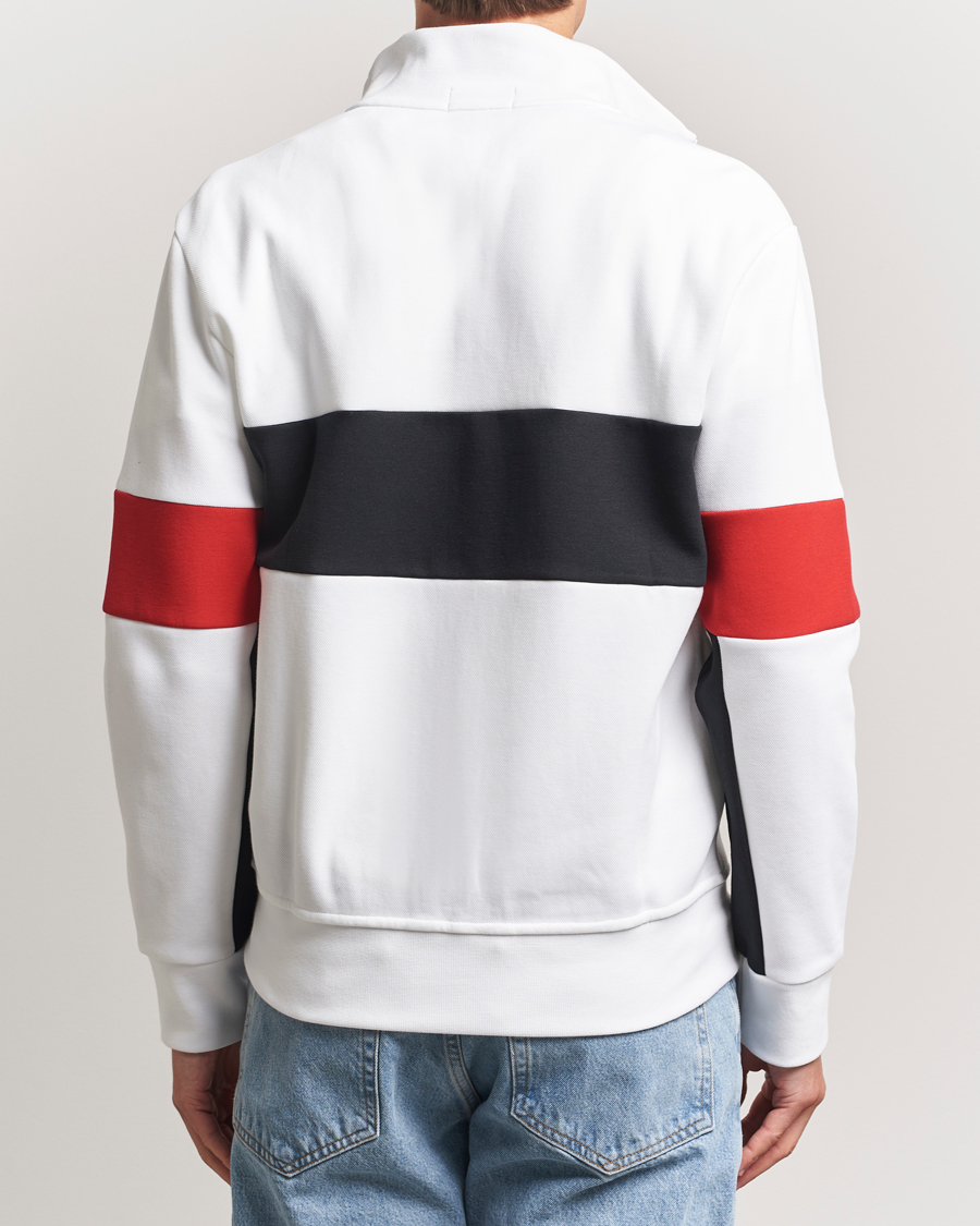 Herr | Tröjor | Polo Ralph Lauren | Striped Track Jacket Ceramic White/Multi