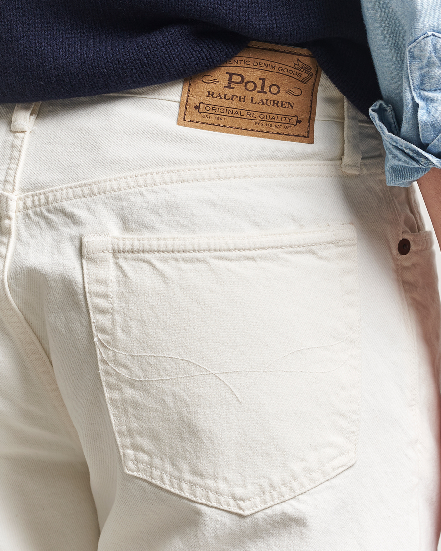 Herr | Jeans | Polo Ralph Lauren | Stanford Heritage Straight Fit Jeans Matheo White