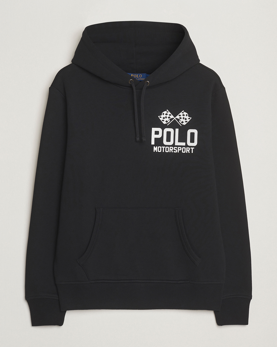 Herr | Tröjor | Polo Ralph Lauren | RL Motorsport Hoodie Polo Black