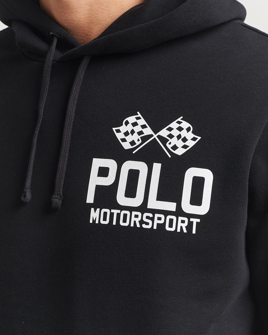 Herr | Tröjor | Polo Ralph Lauren | RL Motorsport Hoodie Polo Black