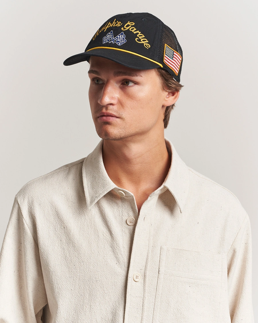 Herr | Hattar & kepsar | Polo Ralph Lauren | Vintage Trucker Cap Polo Black