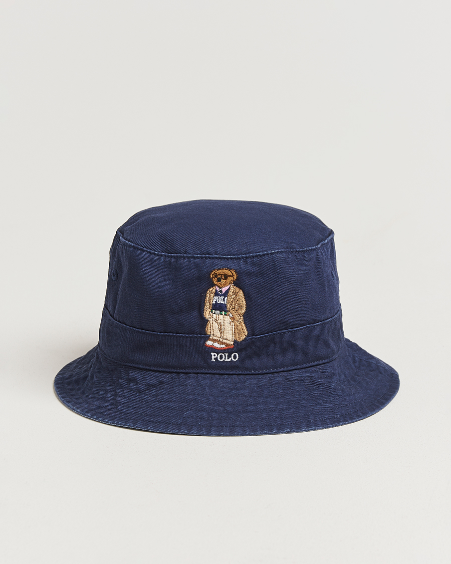 Herr | Hattar & kepsar | Polo Ralph Lauren | Loft Bucket Bear Hat Newport Navy