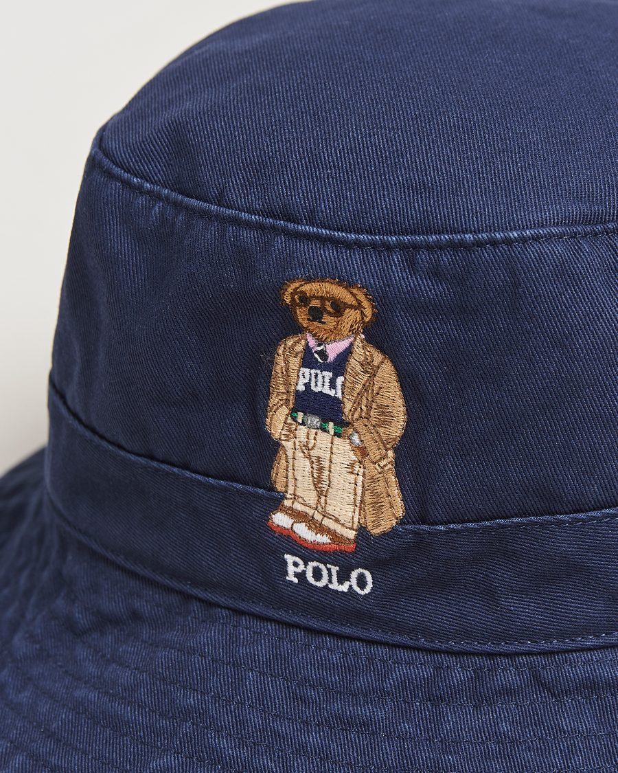 Herr | Hattar & kepsar | Polo Ralph Lauren | Loft Bucket Bear Hat Newport Navy
