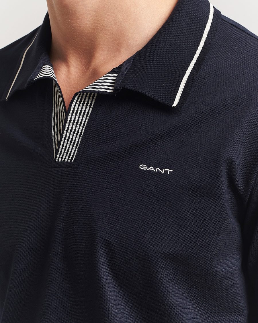 Herr | Pikéer | GANT | Tipping Polo Evening Blue