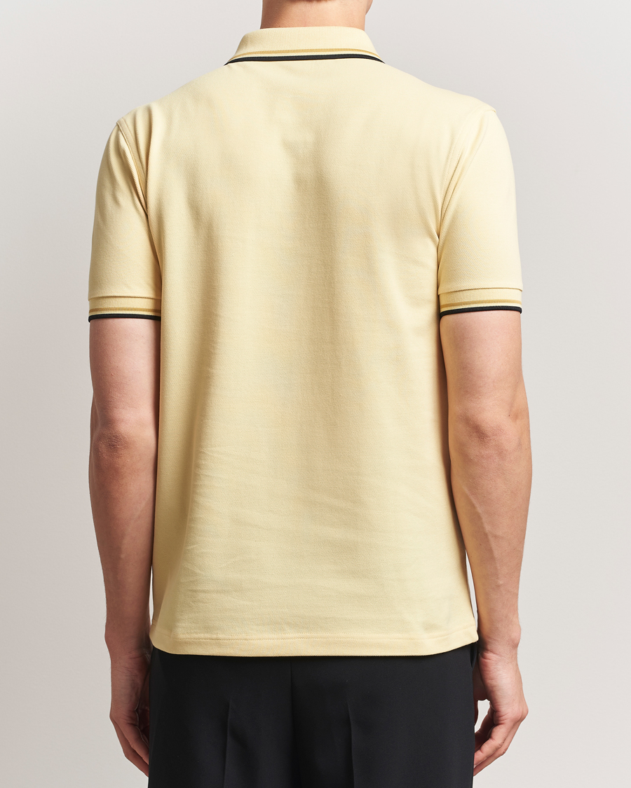 Herr | Pikéer | Fred Perry | Twin Tipped Polo Shirt Yellow