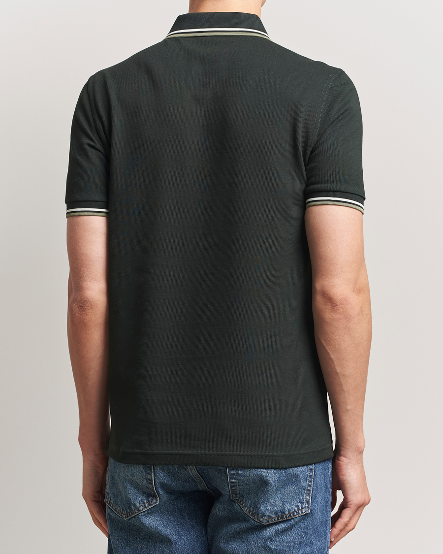 Herr | Pikéer | Fred Perry | Twin Tipped Polo Shirt Night Green