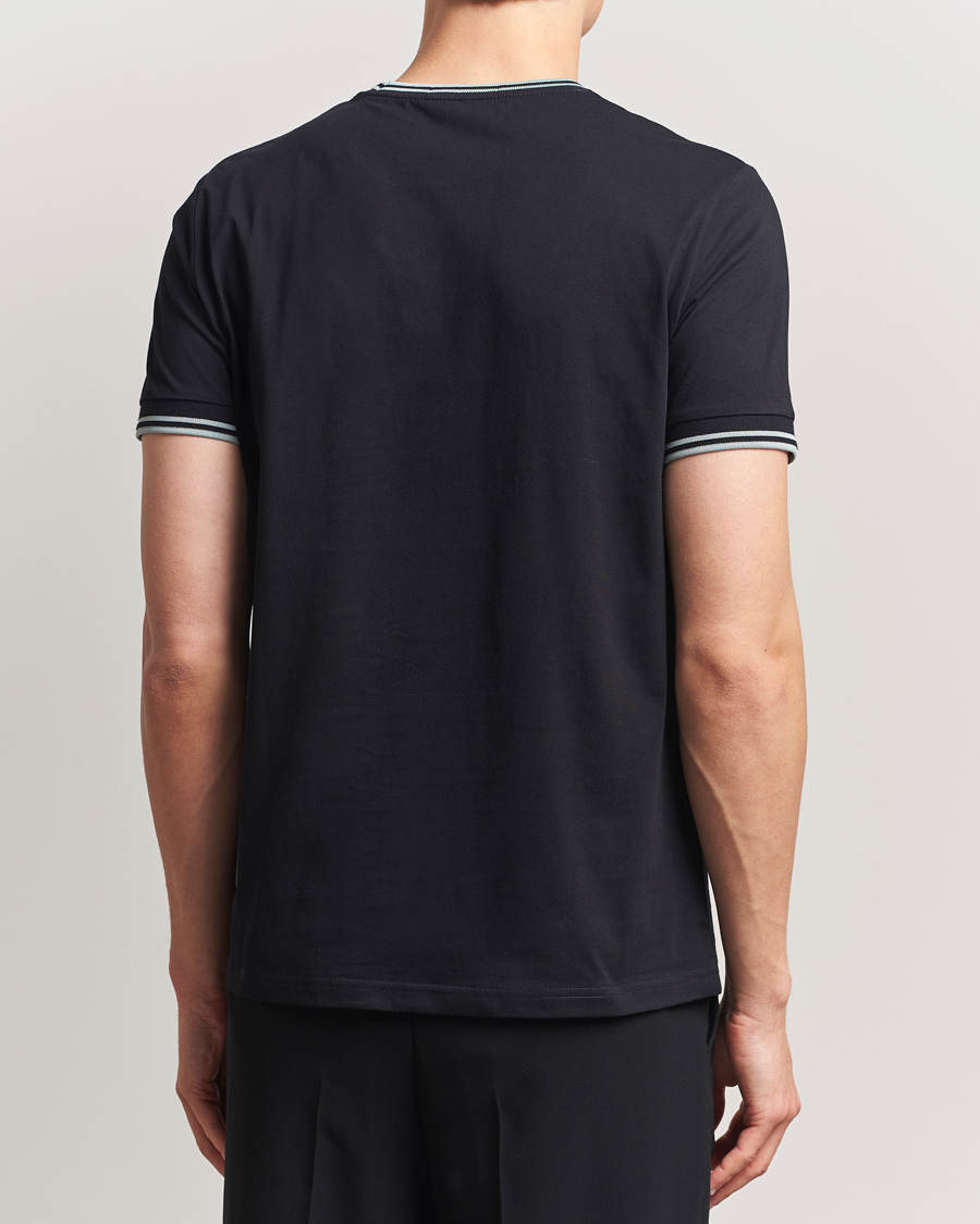 Herr | T-Shirts | Fred Perry | Twin Tipped T-Shirt Dark Navy